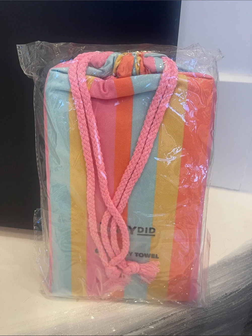 NIB Wish You Were Here Multicolor Quick Dry Beach Towel